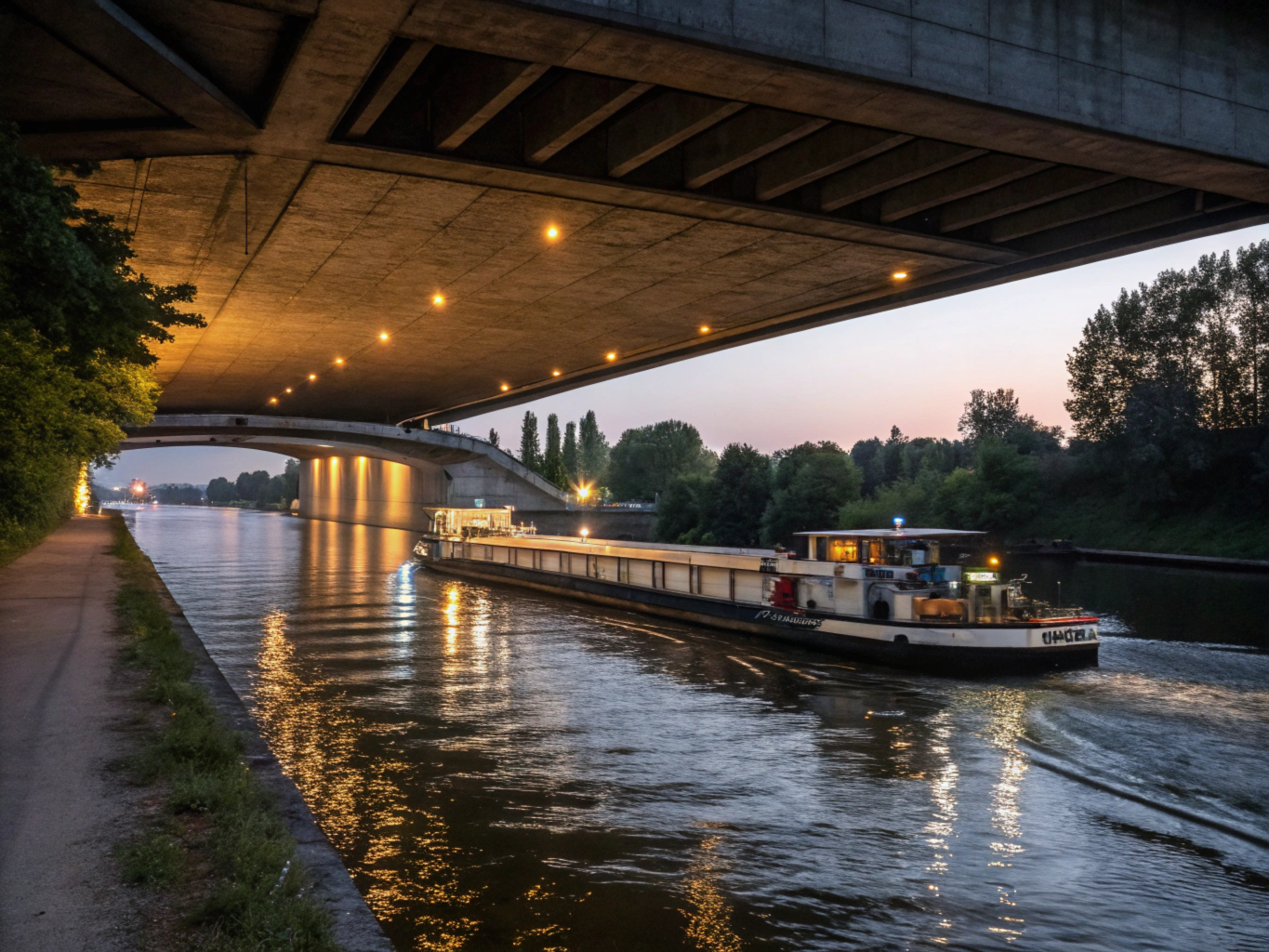 Bloc de béton pour le lestage de bateaux